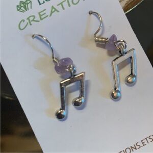 Music Note Earrings